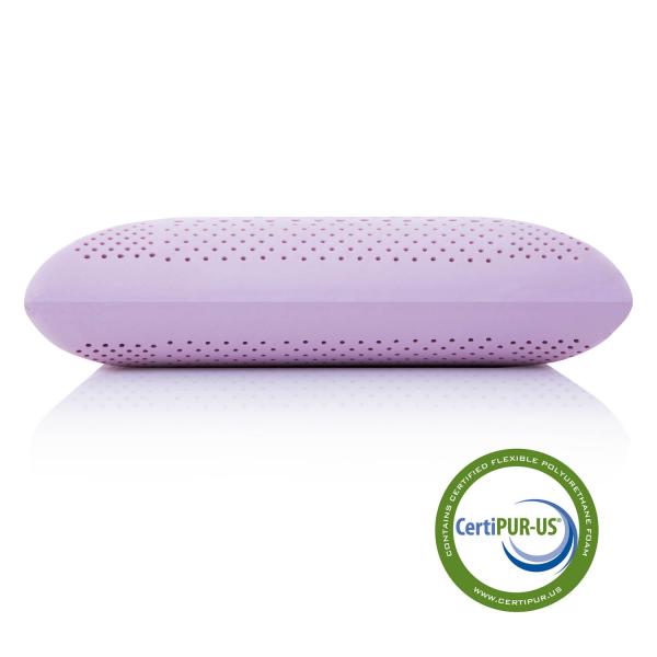Zoned Memory Foam with Calming Lavender Pillow by Malouf King 