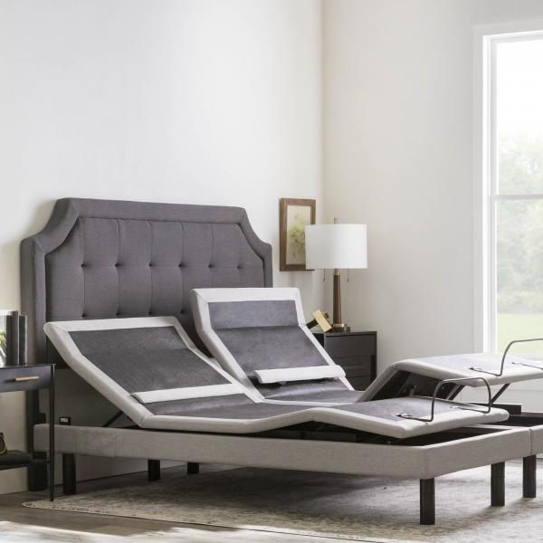 S755 Smart Adjustable Bed Base Malouf, How To Put A Headboard On An Adjustable Base
