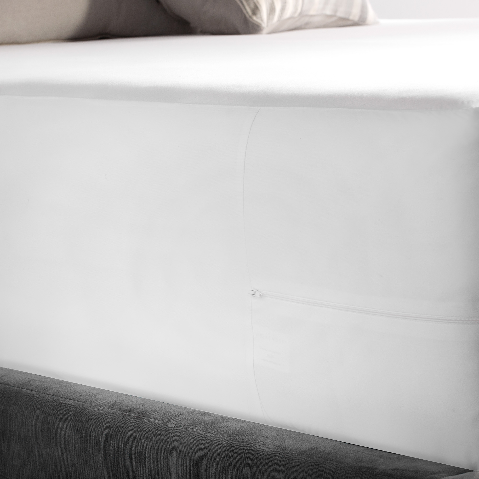 Sleepsteady Mattress Protector: Waterproof Bed Cover & Tencel Top