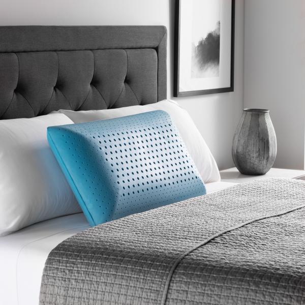 Details about   MALOUF Z Zoned Pillow Infused with Temperature Regulating Gel-New ACTIVEDOUGH Fo 