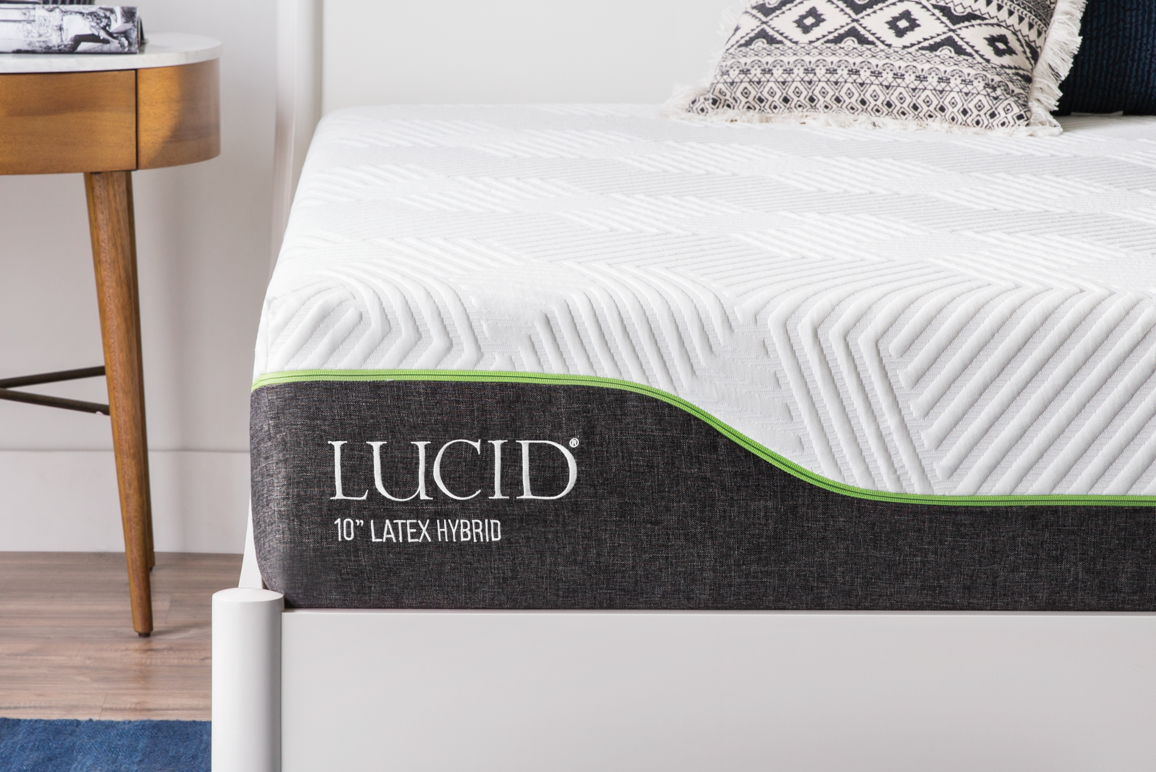 LUCID 10 Inch Latex Hybrid Mattress - LucidMattress.com